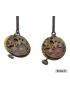 Boucles d'oreilles coeur de montre