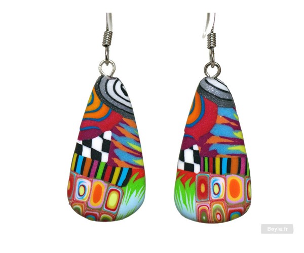 Boucles d'oreilles Menhir